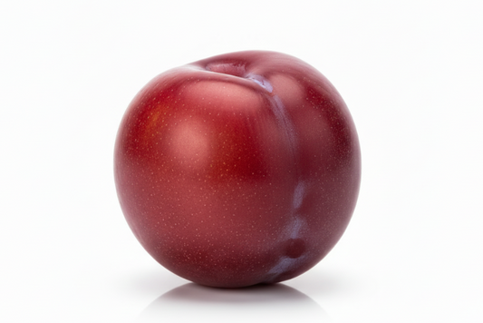 Rose Zee plum with a PickMee label on it